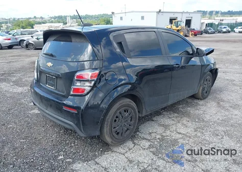 2019 Chevrolet Sonic Lt Auto из США, поврежденный, VIN 1G1JG6SB8K4136575